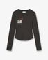 DOT SMALL LETTER L/S [DARK BROWN]