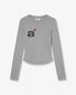 DOT SMALL LETTER L/S [MELANGE GREY]