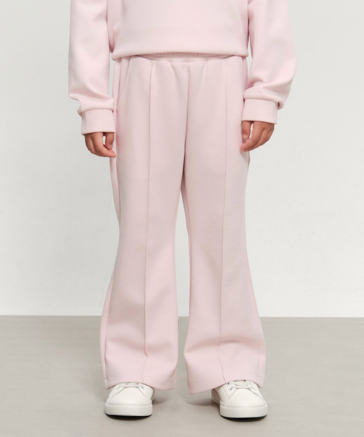 마리떼 키즈(MARITHÉ KIDS) KIDS W BOOT CUT SWEAT PANTS light pink