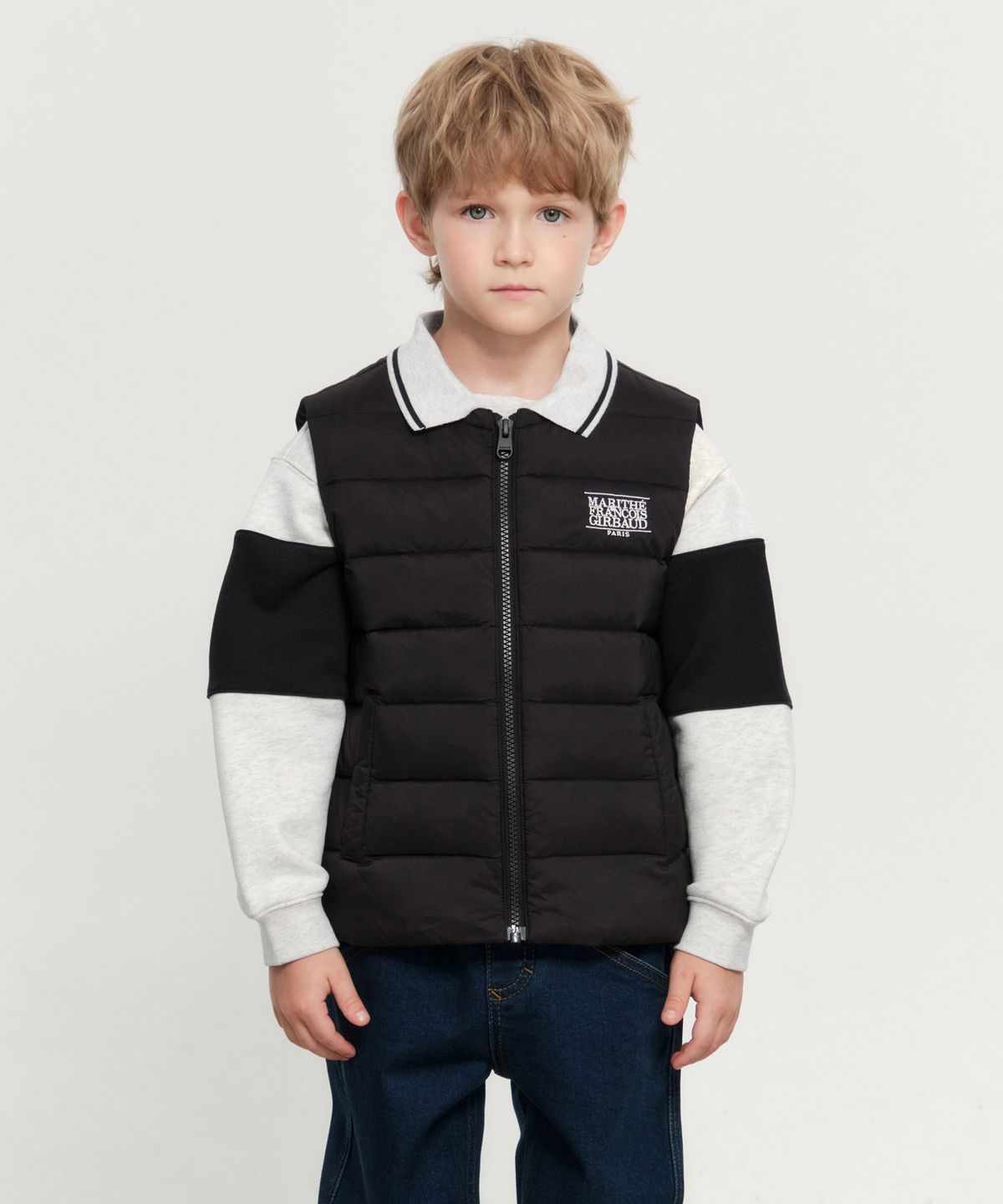 마리떼 키즈(MARITHÉ KIDS) KIDS BASIC LIGHT DOWN VEST black