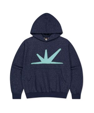 Daybreak Brushed Hoodie Heather Navy