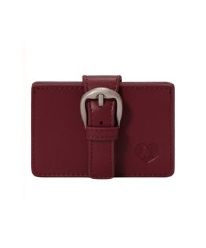 베티붑 비비 버클 카드 지갑_레드
