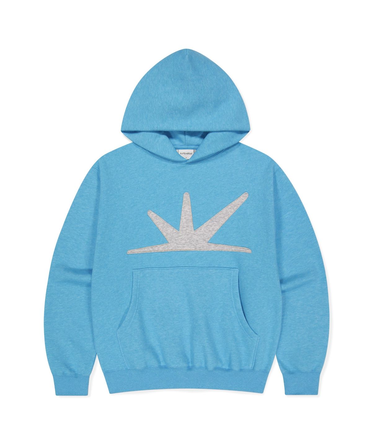 썬러브투어(SUNLOVETOUR) Daybreak Brushed Hoodie Heather Blue