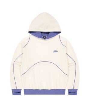 Crescent Brushed Hoodie Ivory