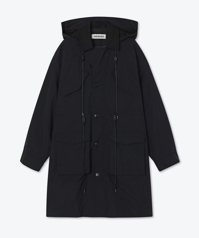 LAYERED FIELD PARKA (BLACK)