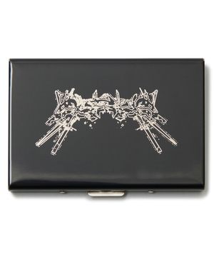 A.W METAL WALLET - BLACK