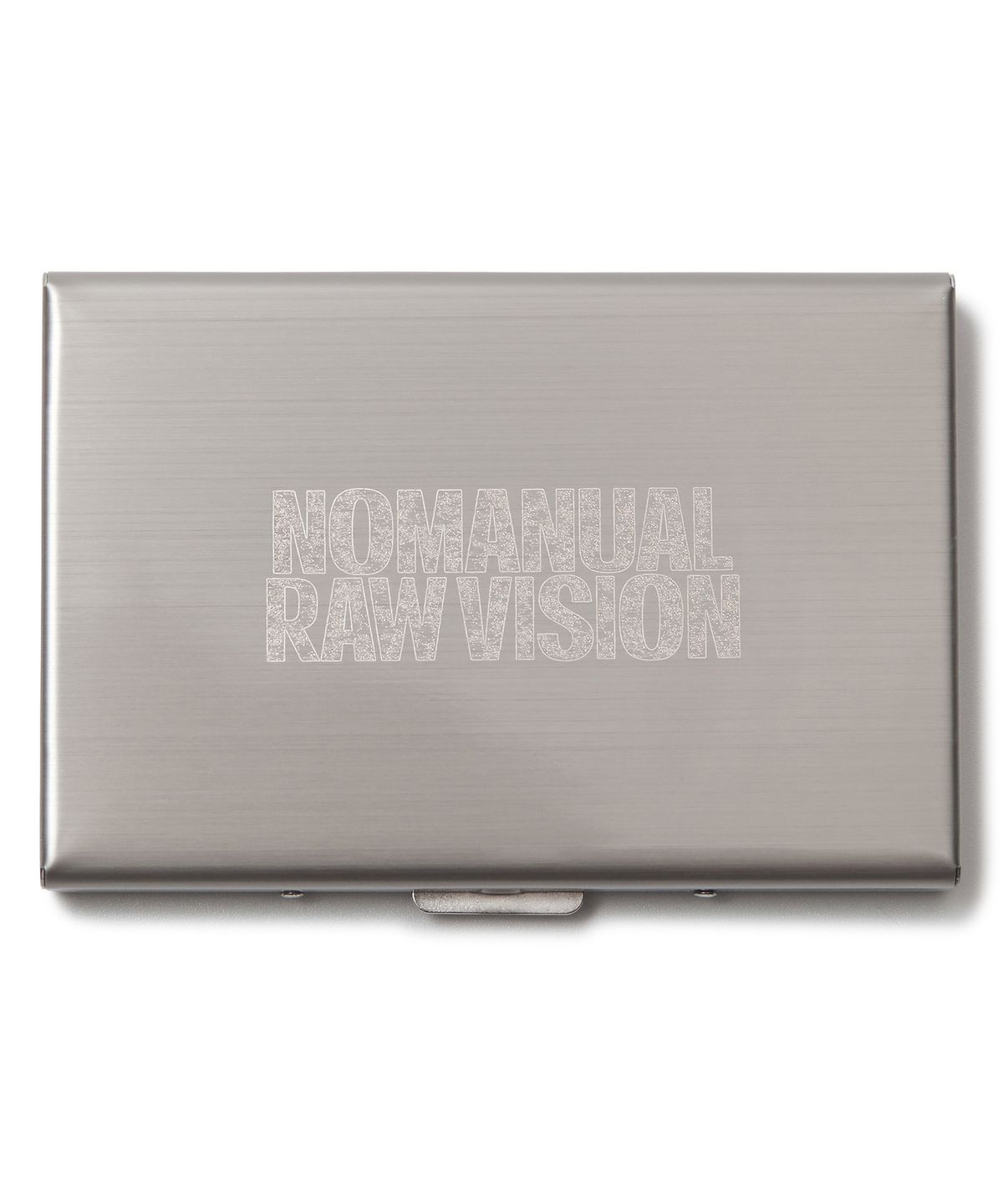 노매뉴얼(NOMANUAL) NM R.V METAL WALLET - METAL