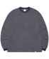 NM BORDER LONG SLEEVE TEE - DARK NAVY