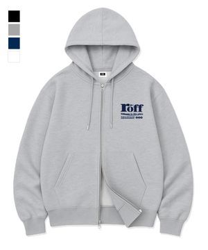 RÖFF TYPE PLAY SPACE MINI OVER FIT 2-WAY ZIP-UP (4color)