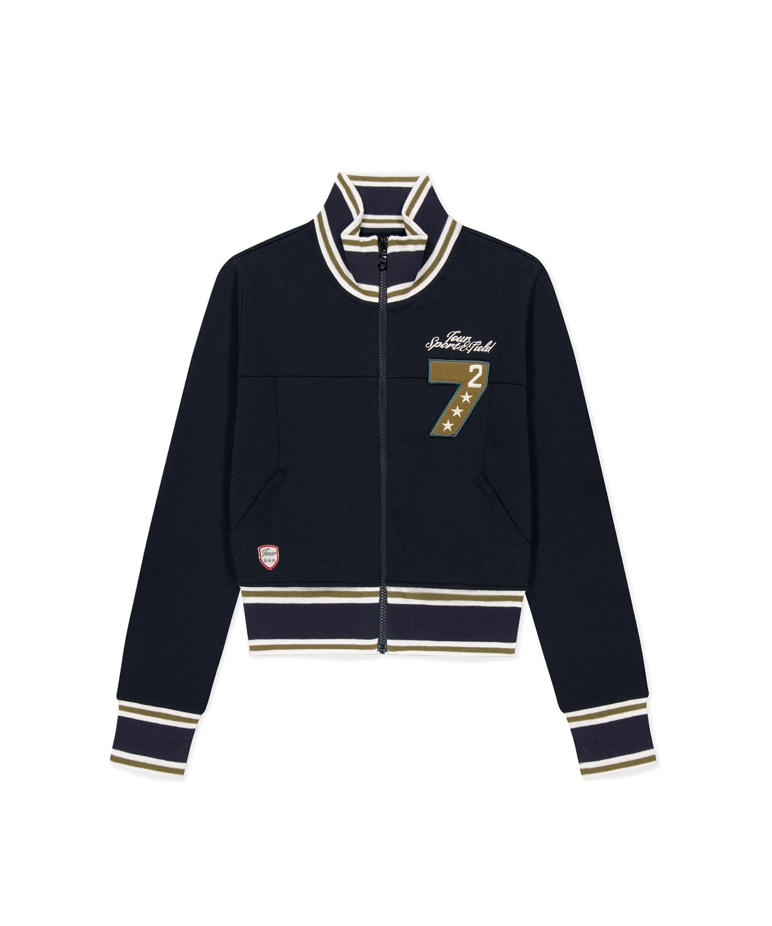 MUSINSA公式 | SUNLOVE W Patch Track Jacket Black