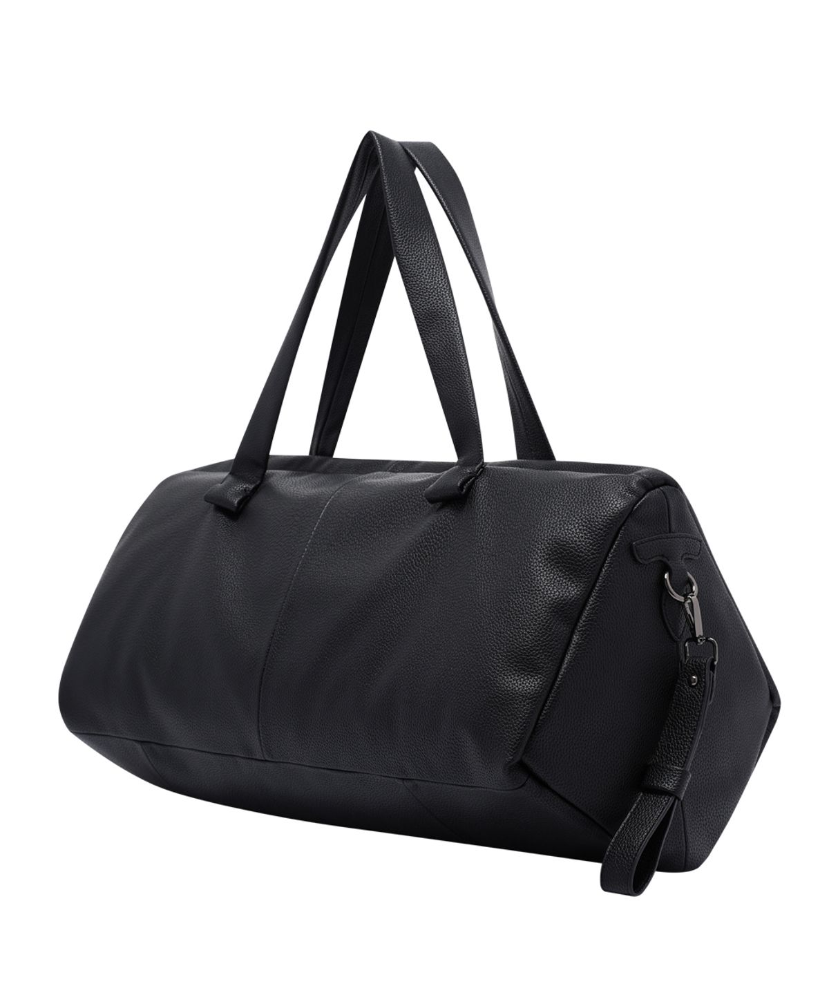웨슬리 휴스턴(WESLEYHYUSTON) Maverick glove strap leather boston bag black