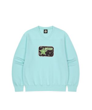 Star V Sweat Blue