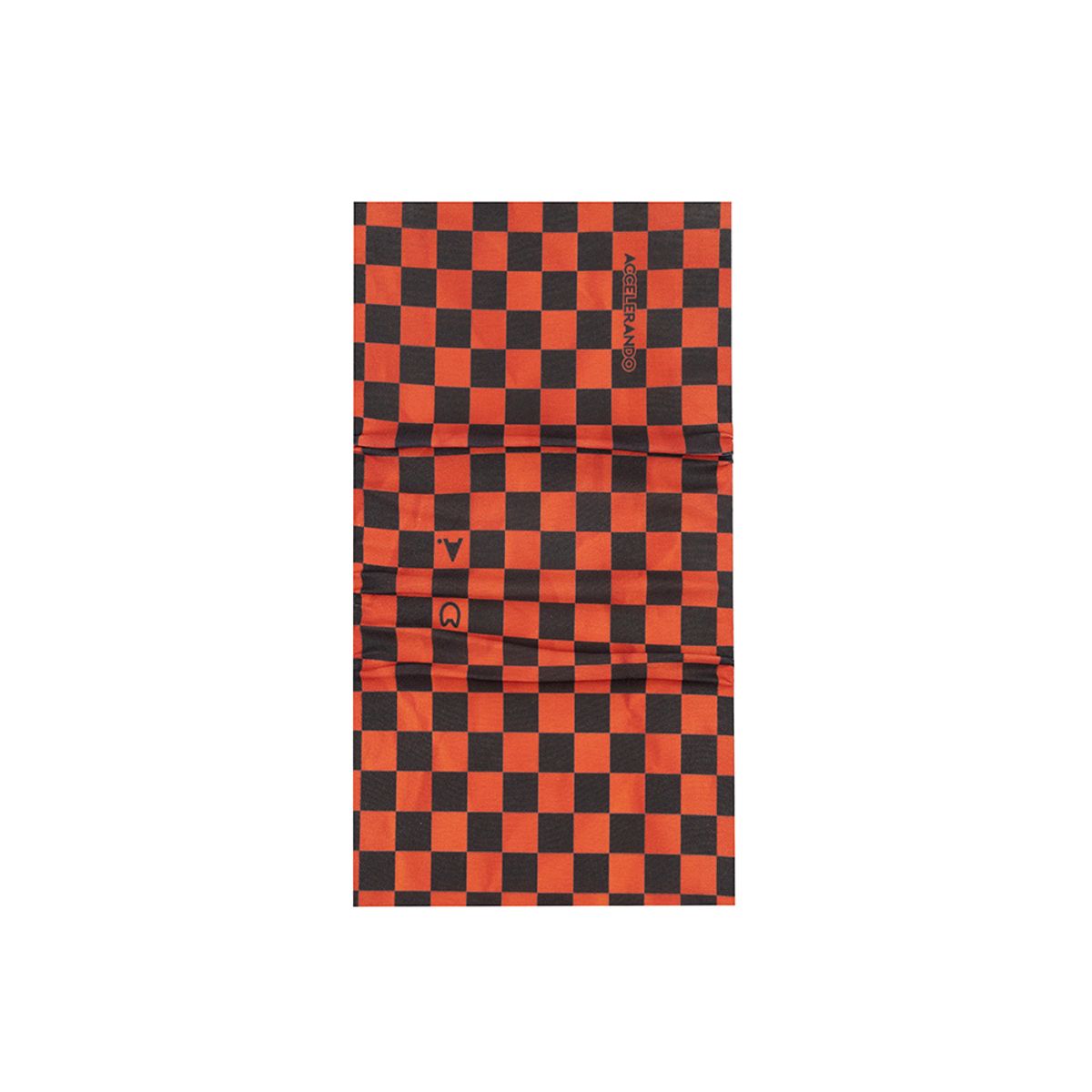 아첼레란도(ACCELERANDO) TM06RD 레이싱 체크 투블라 마스크 Red