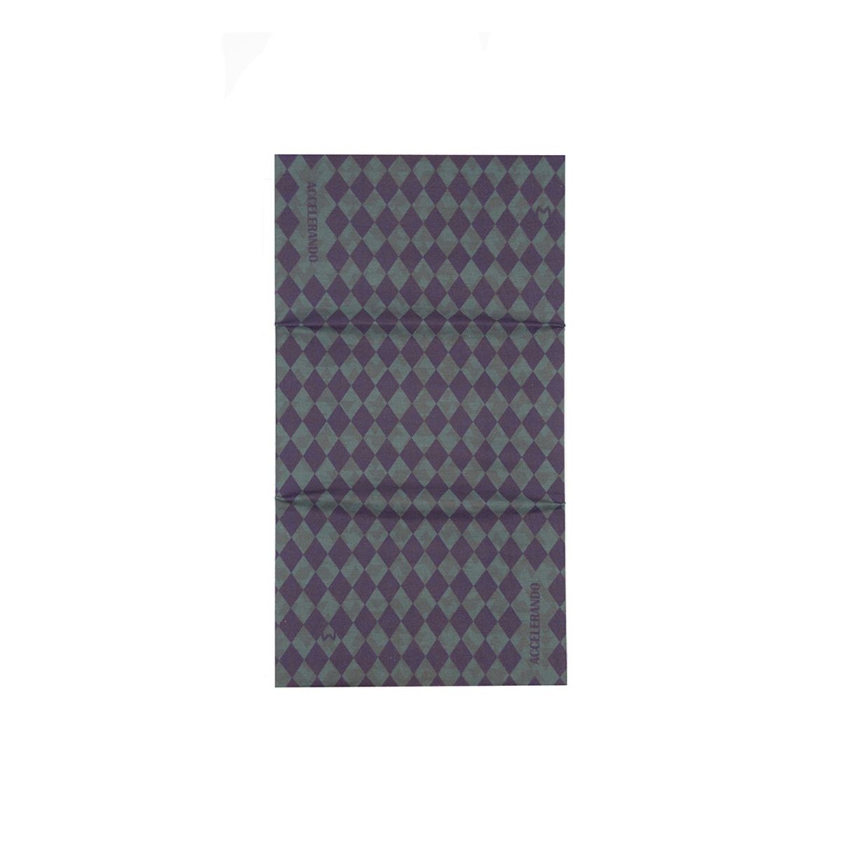 아첼레란도(ACCELERANDO) TM04NY-GR 아가일 체크 투블라 마스크 Navy-green