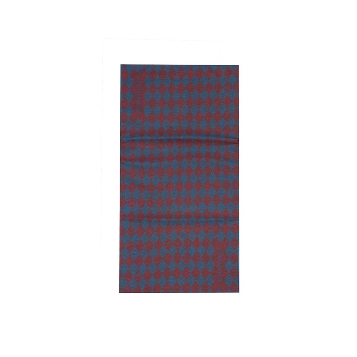 아첼레란도(ACCELERANDO) TM04NY-WE 아가일 체크 투블라 마스크 Navy-wine