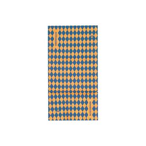 TM04BU-OR 아가일 체크 투블라 마스크 Blue-orange