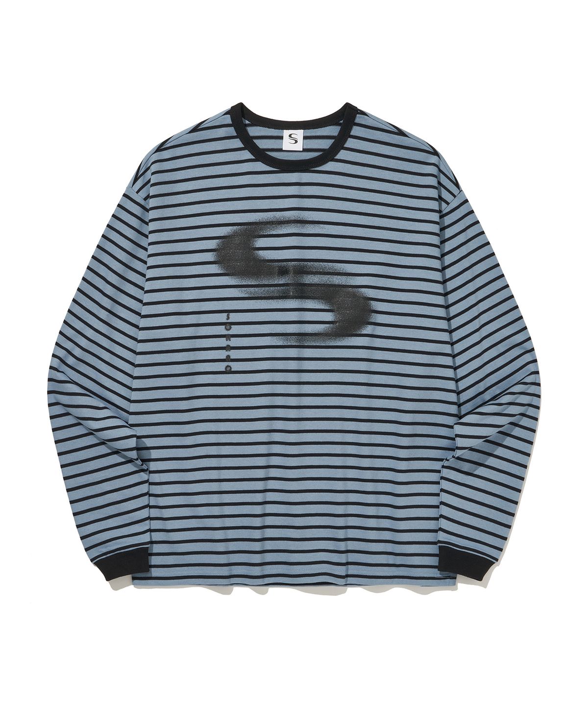 소라노(SORANO) SORANO Basic Logo Stripe L/S Tee