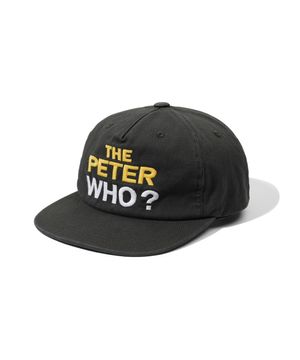 5-PANEL WHO PETER CAP - CHARCOAL