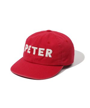 6-PANEL PETER CAP - RED