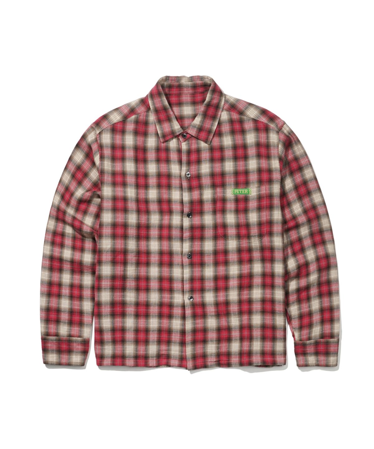 마이네임이즈피터(MYNAMEISPETER) PETER VINTAGE CHECK SHIRT - PINK
