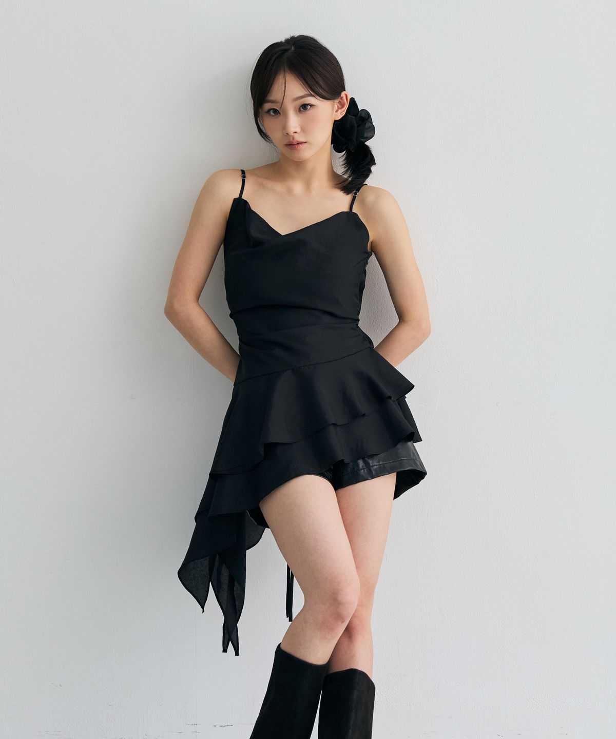 아리킴(ARIKIM) NYX MINI DRESS / BLACK