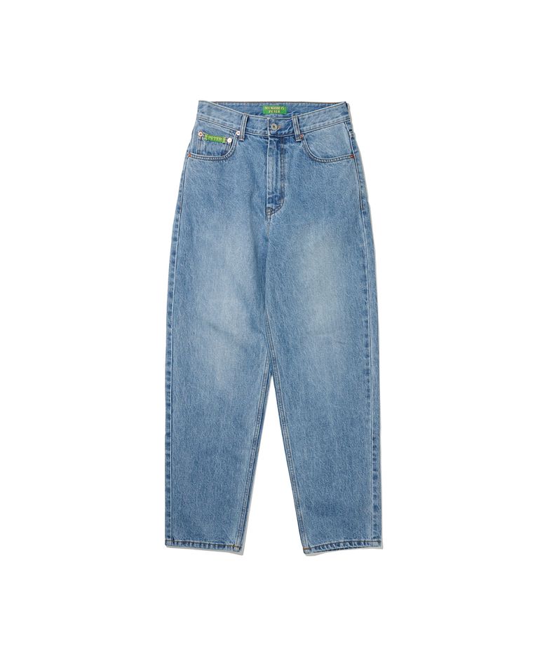(W) PETER DENIM PANTS - BLUE