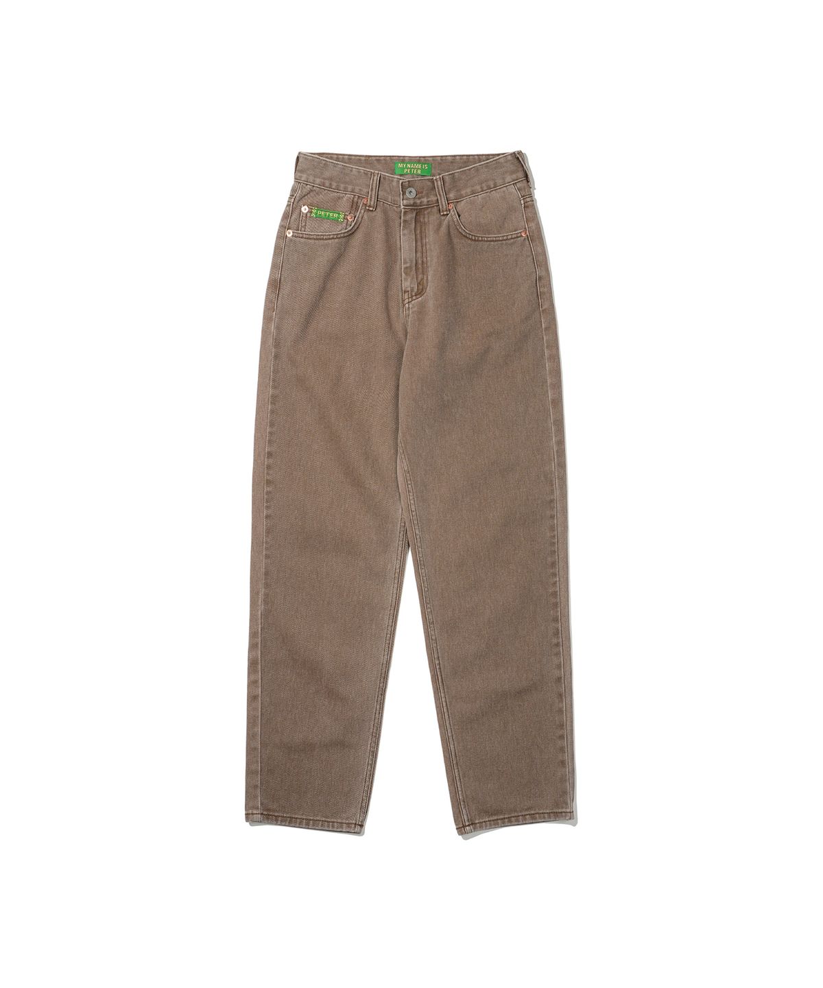 마이네임이즈피터(MYNAMEISPETER) (W) PETER DENIM PANTS - BEIGE
