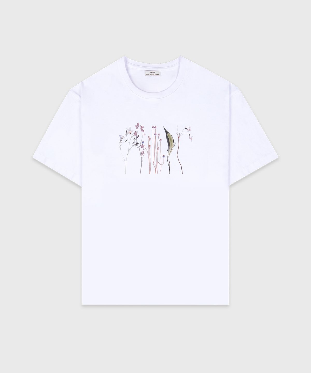 토프(TOFF) Dry flower t-shirt (White)