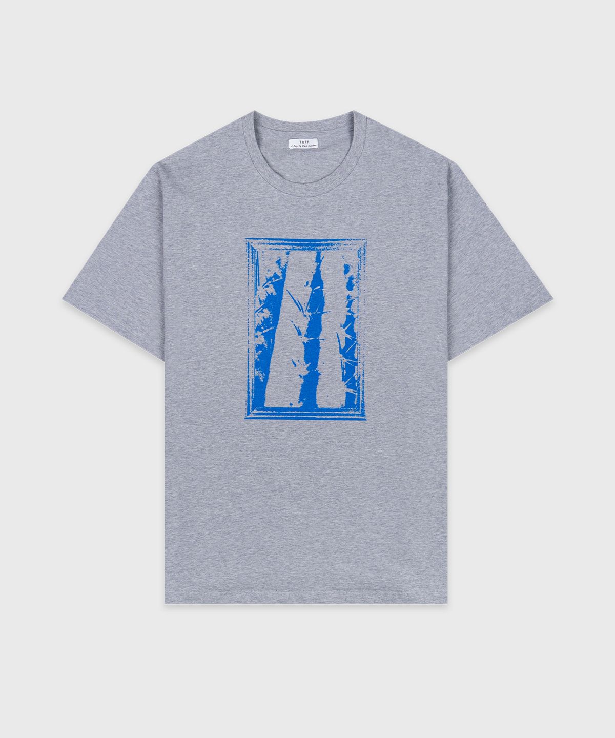 토프(TOFF) Cactus stamp t-shirt (Melange gray)