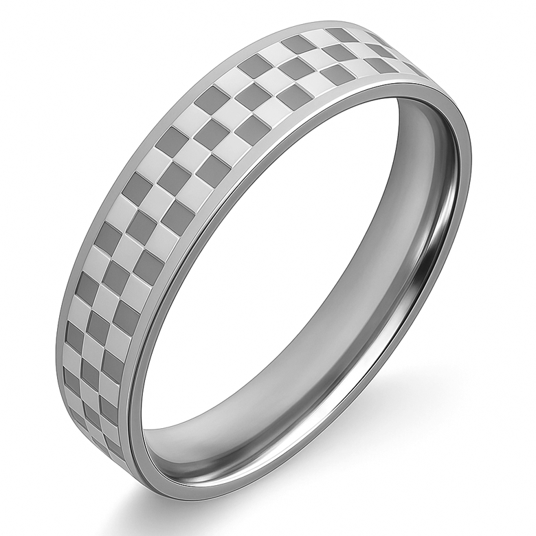 MUSINSA | Mark-4 4mm Check ring