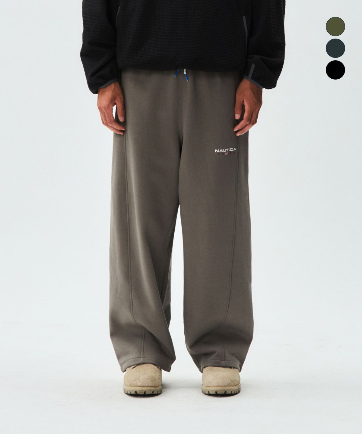 노티카(NAUTICA) 83플래그 오버사이즈 스웨트팬츠 NPL7385