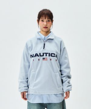 83플래그 폴라 하프집업(스카이블루) NFL2145