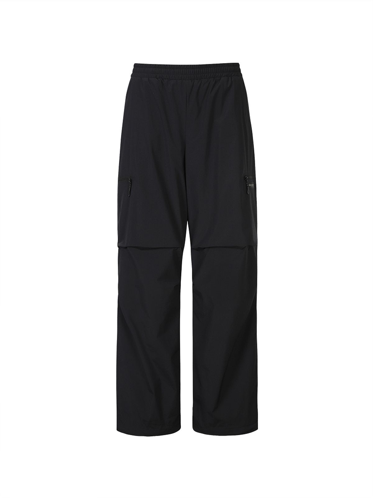 디스커버리 익스페디션(DISCOVERY EXPEDITION) 여성 메쉬기모 트레이닝 스트링 팬츠 (BLACK)