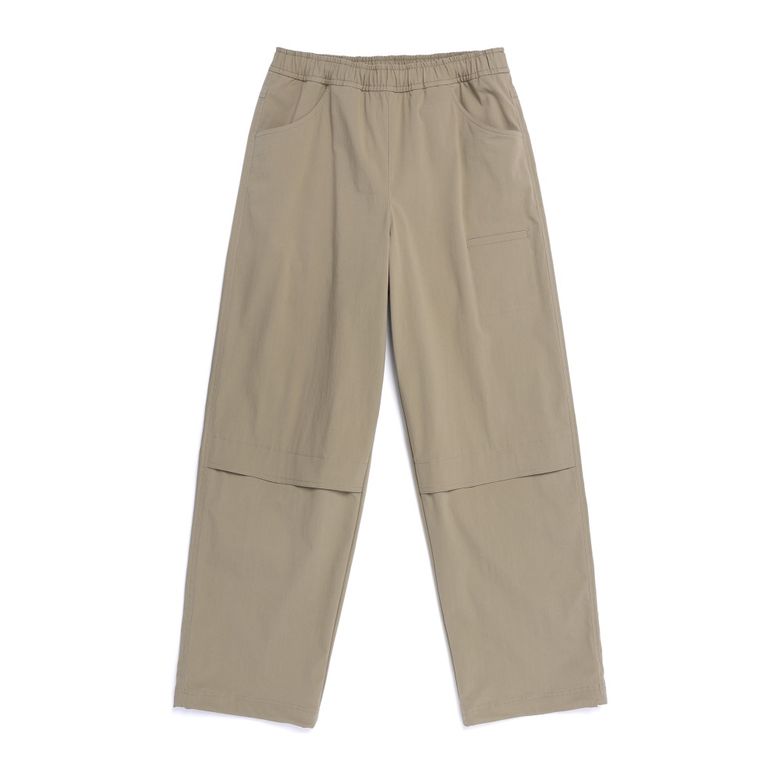 N253UPT040 세미루즈 스트레이트 팬츠 OAK BEIGE