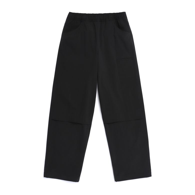 N253UPT040 세미루즈 스트레이트 팬츠 BLACK