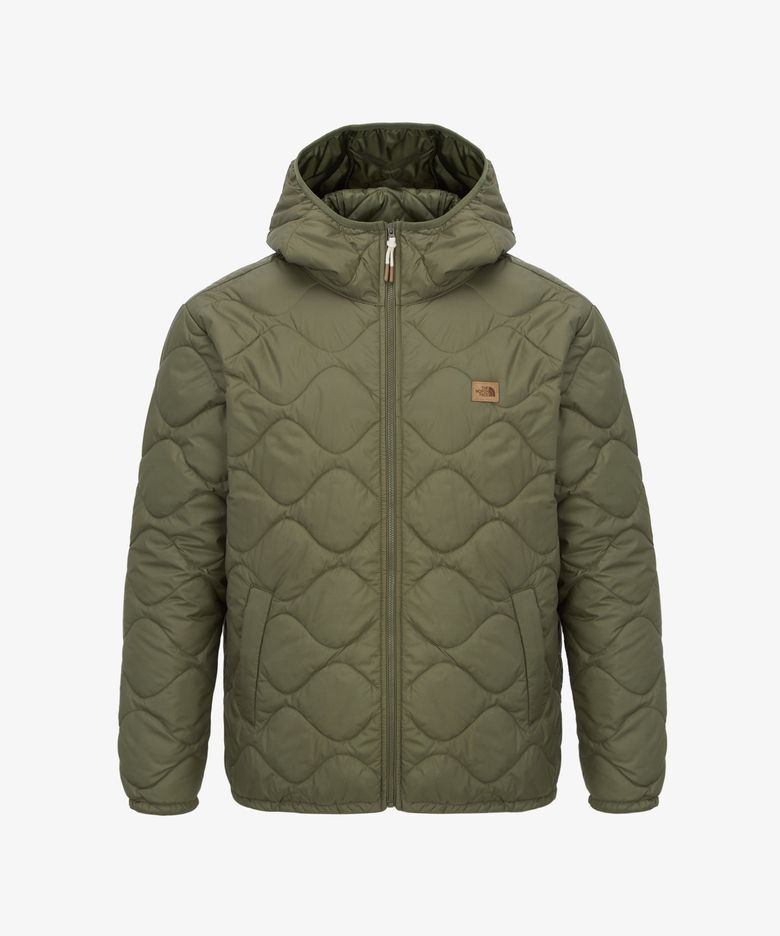 NJ3NR79A 남성 밀로 히트 자켓 OLIVE