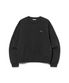 남녀공용 데일리 스몰로고 스웻셔츠[BLACK](UB9LT29)