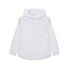 KIDS 코튼 혼방 후드 셔츠 White