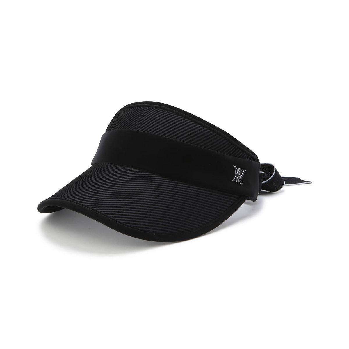 어뉴골프(ANEW GOLF) WOMEN CENTRE RIBBON VISOR_BK