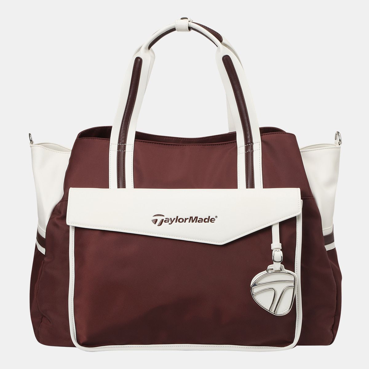 테일러메이드 어패럴(TAYLORMADE APPAREL) 여성 투톤 배색 보스턴백 TBO-F6HG92-415