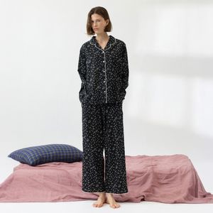 누아 플라워 여성 잠옷 세트