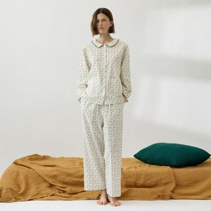 레이브 플라워 여성 잠옷 세트