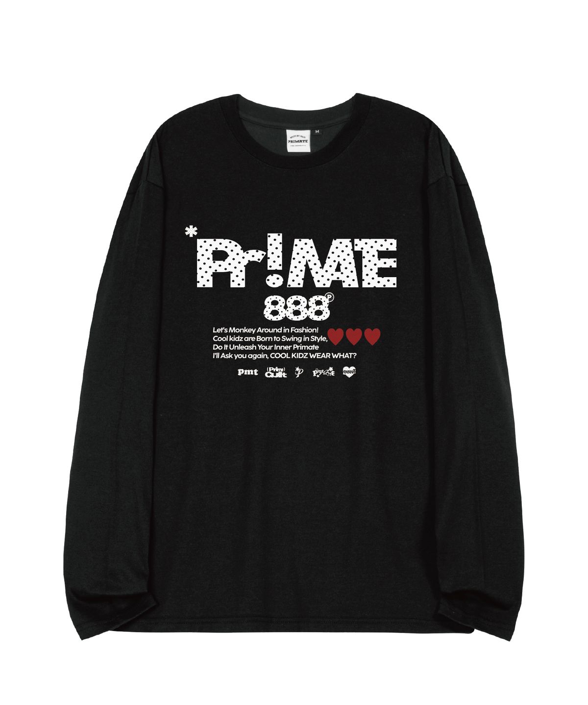 프라임에이트(PRIMATE) RALLY 오버핏 롱 슬리브 4 COLORS