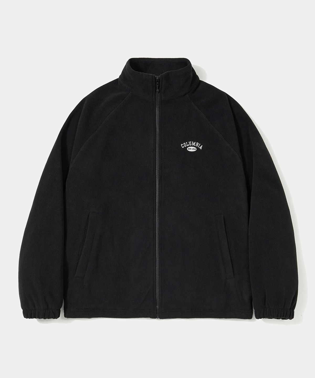 컬럼비아 유니버시티(COLUMBIA UNIVERSITY) CU ARCH FLEECE ZIP-UP JACKET_BLACK
