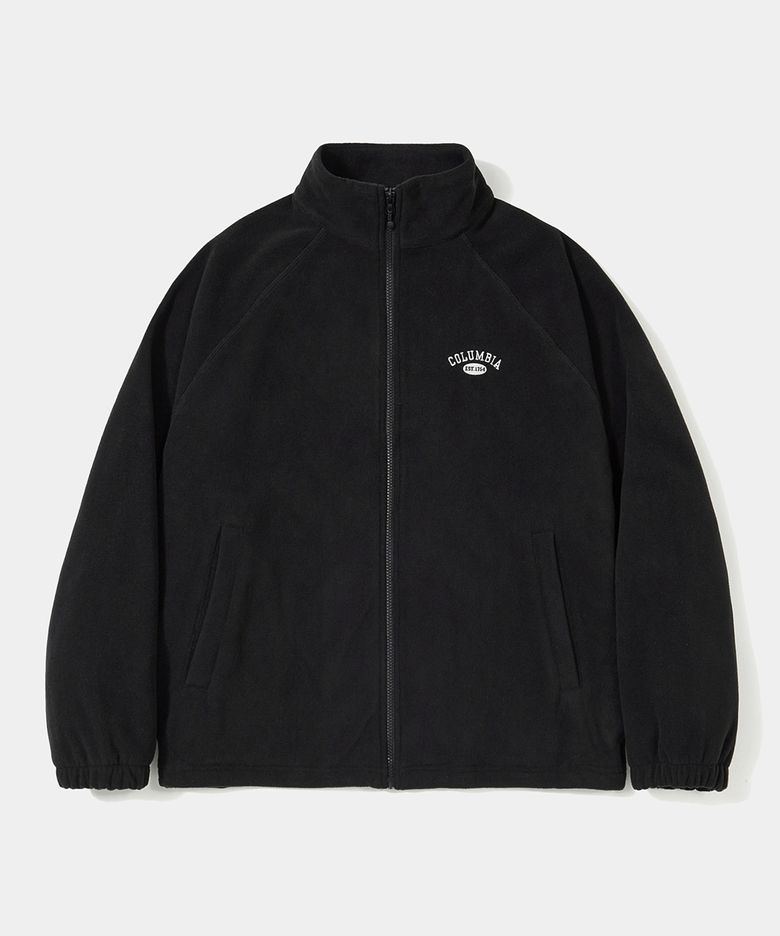 CU ARCH FLEECE ZIP-UP JACKET_BLACK