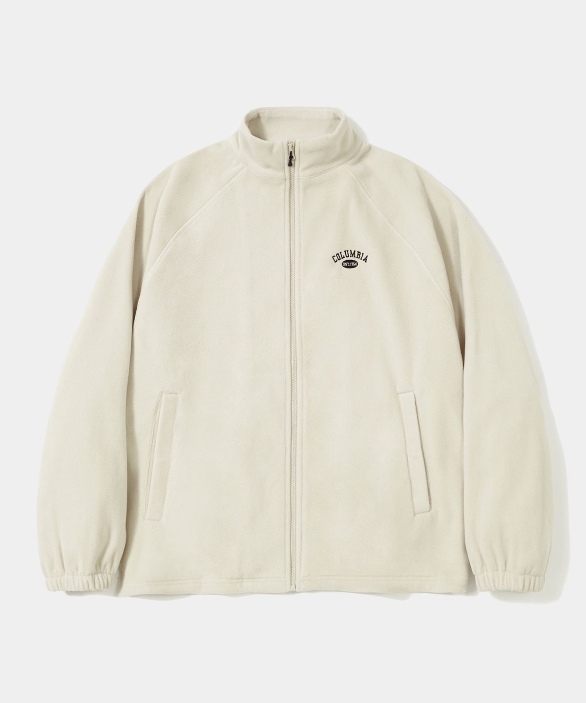 컬럼비아 유니버시티(COLUMBIA UNIVERSITY) CU ARCH FLEECE ZIP-UP JACKET_CREAM