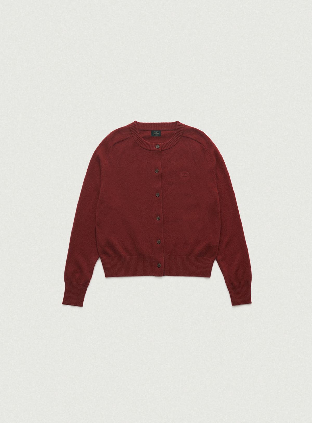 더바넷(THEBARNNET) Penny Cash Knit Cardigan_Brick