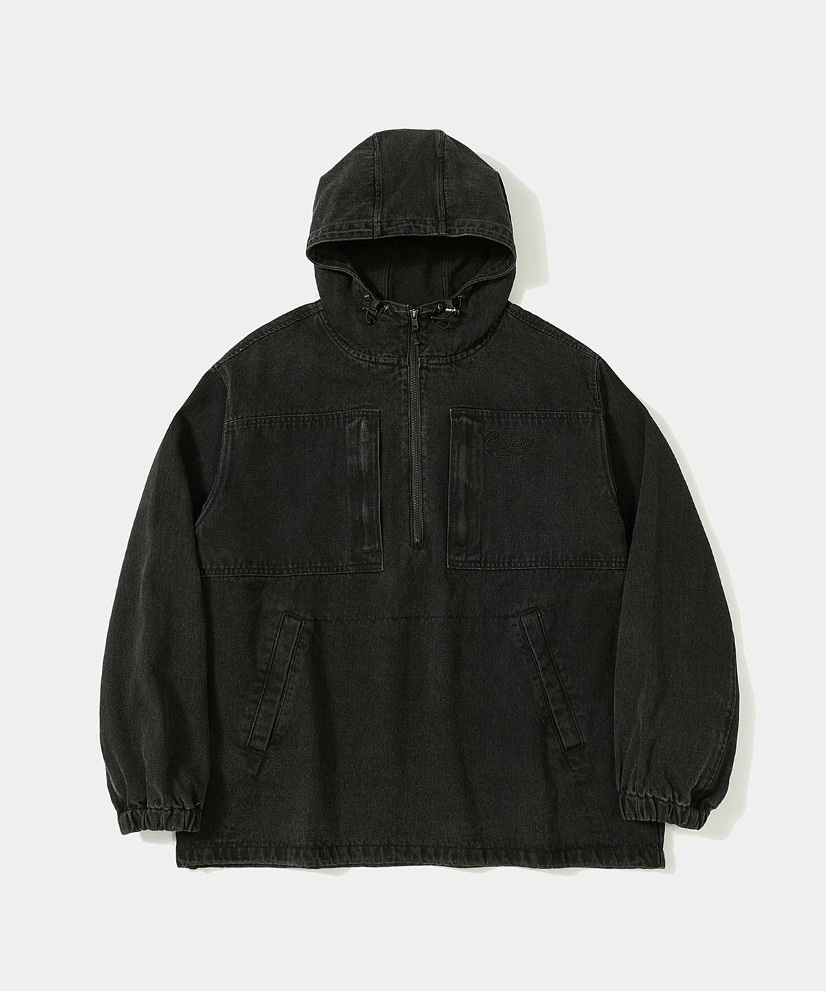 컬럼비아 유니버시티(COLUMBIA UNIVERSITY) NY STREET TAIL DENIM ANORAK JACKET_GRAY JEAN