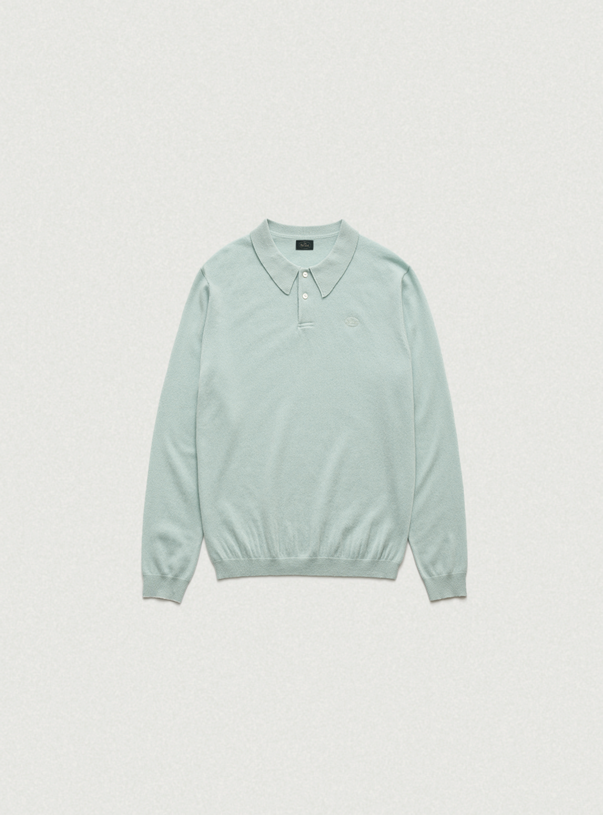 더바넷(THEBARNNET) Oversized Cashmere Wimblyn Knit Polo Shirt_Mint