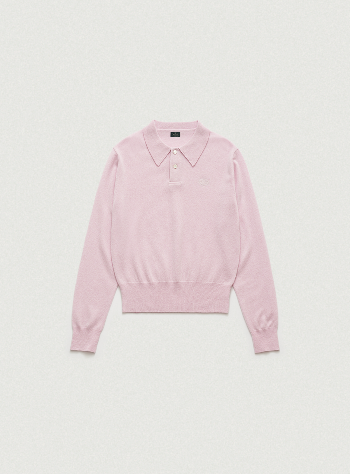 더바넷(THEBARNNET) Cashmere Wimblyn Knit Polo Shirt_Pink